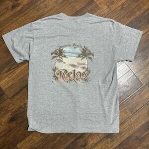men’s grey daytona beach tee